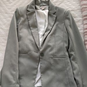 Mint green blazer